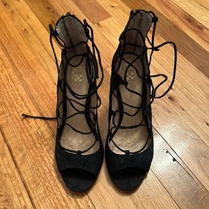 Vince Camuto lace up heels